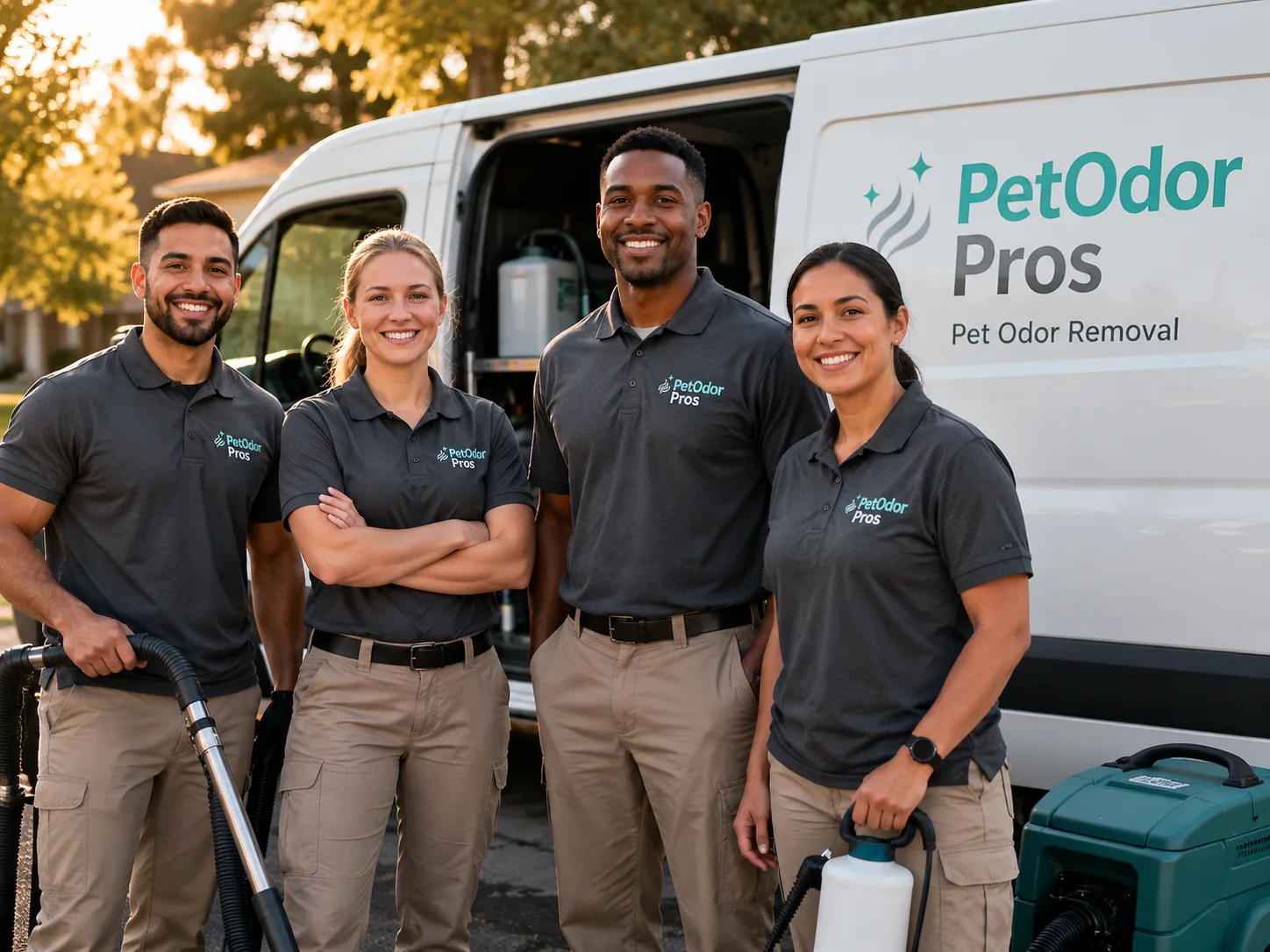 Pet Odor Removal team serving Embarrass, WI